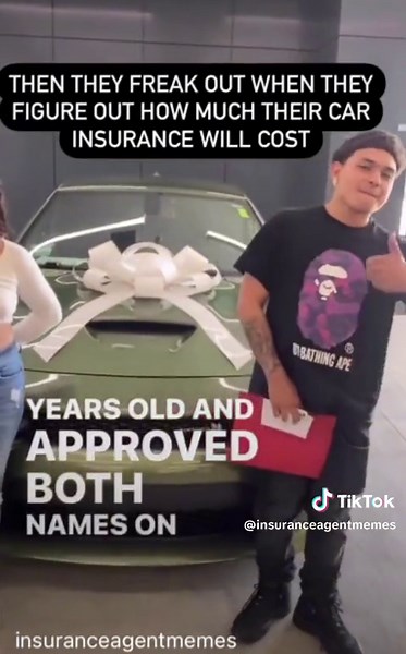 Whats their new car insurance payment?