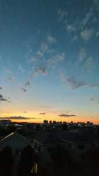 💫一番星(宵の明星）🌄日の入り✨16時36分✨昨日の夕方７時頃の空です💫🌏🌠2026.5．10