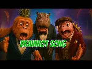 Brainrot Rap Pt. 2 🧠💥 | Party Tunes (Official Animated Music Video)