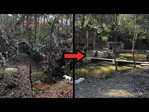 Turning a Spring Creek Into a Garden Pond