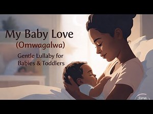 Omwagalwa (My Baby Love) | Peaceful Lullaby Baby Sleep Song | African Soothing Melodies For Children