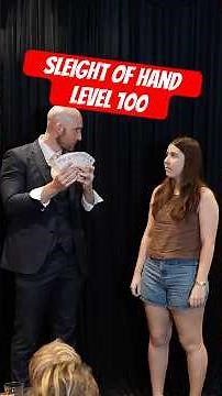Advanced sleight of hand card trick! #magicshow #improv #crowdwork