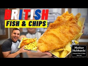 Proper Traditional BRITISH Fish and Chips