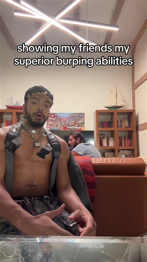 should i do a burping contest with my friends? #burping #burp #gassy #masculinity #alpha