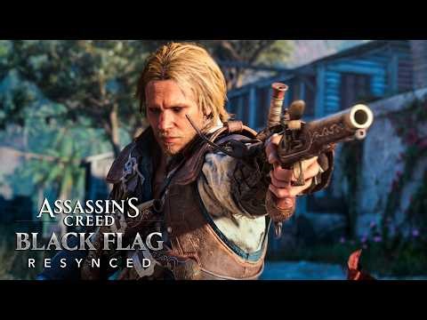 ASSASSIN’S CREED BLACK FLAG RESYNCED - Gameplay Trailer | Comparison & New Features