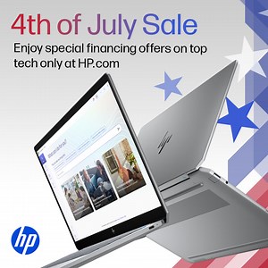 HP's 4th of July Sale is here! Shop the latest laptops, gaming PCs, and more with easy payments using HP Financing. | HP