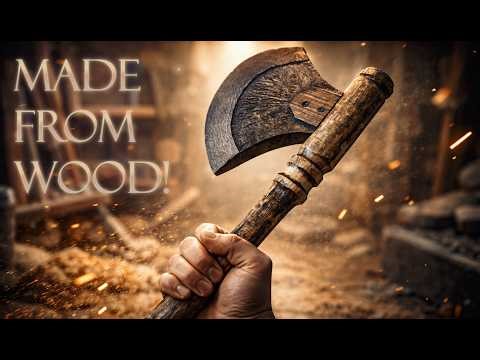 How to make a Wooden Axe!