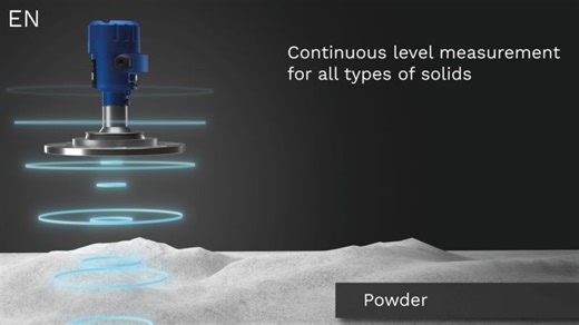 Non-contact Radar Sensor | NivoRadar® NR 3000 | Continuous level measurement | SOLIDS | Danova