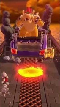 BOWSER'S HIGHWAY SHOWDOWN PART 2 [SUPER MARIO 3D WORLD WII U] #supermario3dworld #shorts #gaming