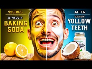 GET rid of yellow teeth naturally DO THIS: {Melting of yellow!!}