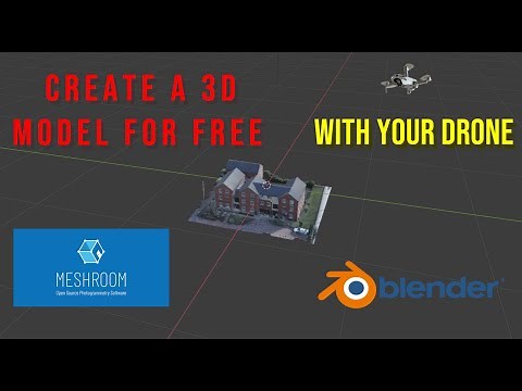 DJI Mini 2 | Make a 3D Model for free with drones