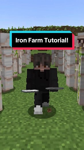Iron Farm Tutorial for Minecraft 1.21