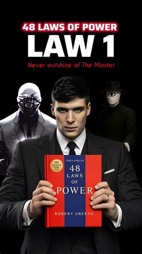 Law 1 : 48 Laws Of Power Book ( Never outshine of the Master 🔥 )