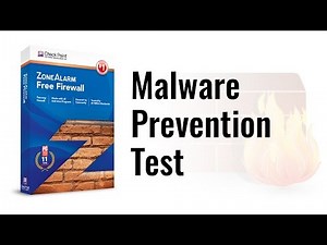 Zone Alarm Free Firewall Malware Prevention test