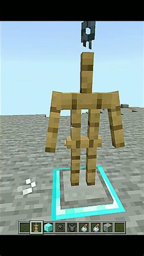 HANGING ARMOR STAND || #minecraft