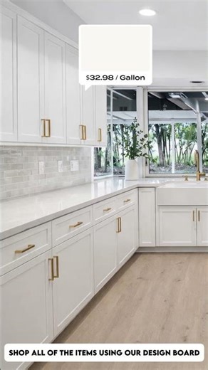 Transforming a 70s Kitchen into a Modern Transitional Farmhouse