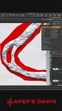Tree generation in #speedtree and scattering in #houdini
