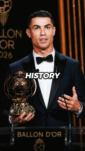 Ronaldo could become the oldest Ballon d’Or winner ever.😳🤩 But there’s only one condition.🏆