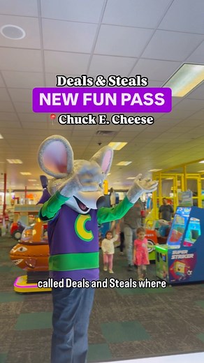 Chuck E. Cheese Fun Pass is the way to go & they have a summer pass option too! | Virginia Adventure Family
