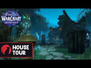 Funeral Parlor & All The Libraries: My Warcraft House Tour | Level 8, Maxed ‪@LibrarianOfAzeroth‬