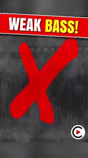 BIGGEST Low End Mixing Mistake - Weak or Clipping Sub Bass #mixing #musicproducer #producerlife