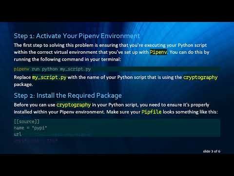 How to Install Packages with Pipenv in Python
