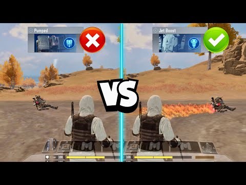 Jet Boost vs Pumped Class in CODM Battle Royale