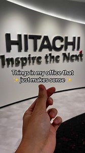 🎥✨ Things that just make sense: Working at Hitachi edition! #LifeAtHitachi #WorkLife | Hitachi Asia
