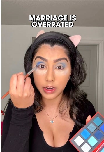 Marriage can definitely be overrated especially if you end up marrying the wrong person. Ladies do not rush to meet a timeline that wasn’t meant to benefit you. Focus on your needs wants and goals first. After that if you want to get married you can always find a partner that aligns with your lifestyle! Original video: @maham🌙 Products: Concealer: @Sephora Collection Eyeshadow: hung vango beauty @maccosmetics Eyeliner: @Clinique Lip combo: @COVERGIRL @Smashbox Cosmetics @KIKO Milano #womenempow