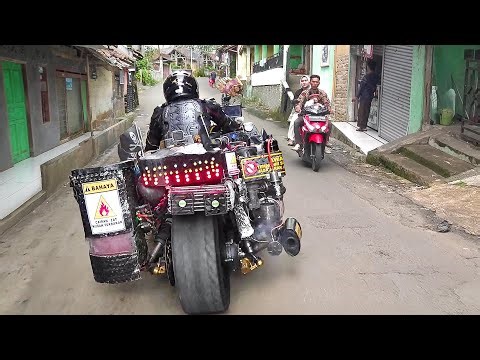 Riding World’s Largest Batman Bike Built From Scratch