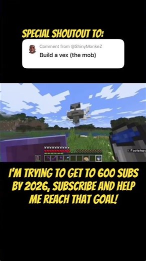 Ray’s cool let’s play S4:E38 “Vex statue” #minecraft #shorts #fyp