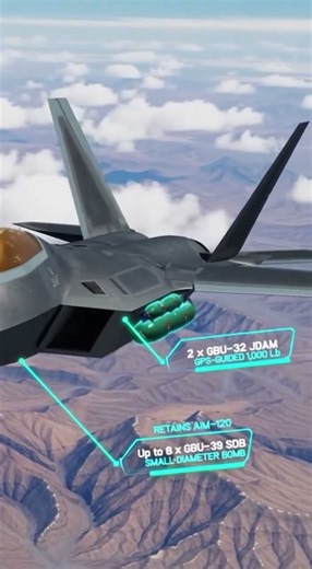 AIM-120 AMRAAM Missile Bay Reveal 🔥✈️ | Inside a Fighter Jet Weapons System #military