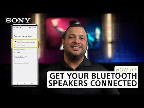 Sony | Get your Bluetooth Speakers connected in 60 seconds!