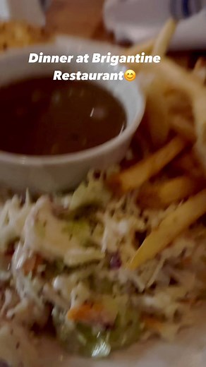 Dinner at Brigantine restaurant other night… #fbreels #adsonreels #fyp #dinnertime #goodvibes #yummy #highlights #fbreelsvideo #ThanksForWatching | Melonnah Ibanez Gerolaga