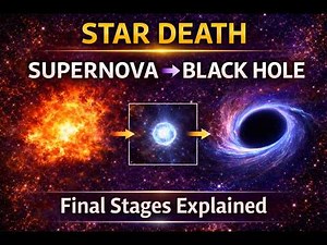 Final Stages of Stellar Evolution | Supernova, Black Hole & Neutron Star | Space Science | L22