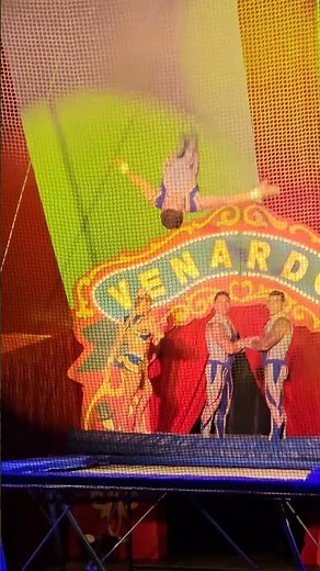 This Trampoline Act Will Leave You Breathless 😲🎪 #VenardosCircus