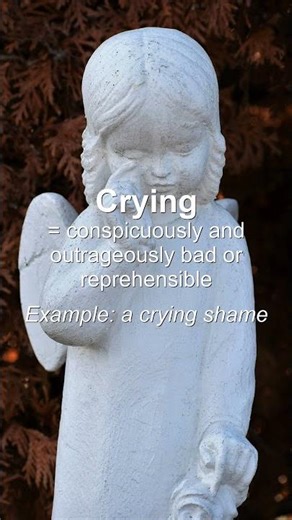 Word of the Day: Crying #Shorts