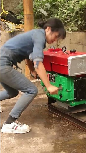 Scrapped machines turned into useful diesel engines! #restoration