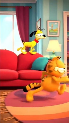 Garfild ❤ #funny #cartoon #animation #memes