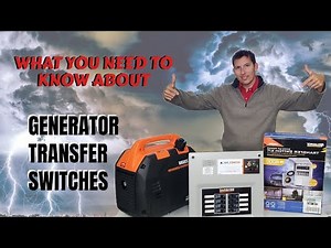GENERATOR TRANSFER SWITCHES What You Need To Know