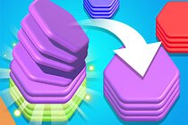 Hexa Sort 3D - Playit-Online - Onlinespiele spielen