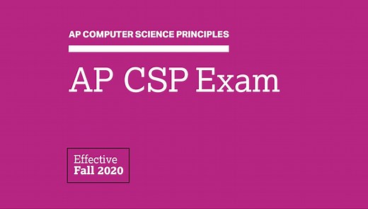 AP Computer Science Principles计算机科学原理