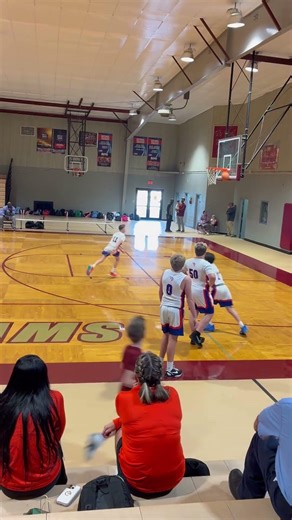 ￼Our seventh grade boys first game PS. We won🤪