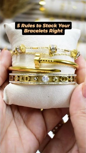 Your bracelet stack isn’t the problem.. #BraceletStacking #JewelleryStyling #DazzleDiva #StyleBetter