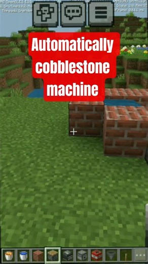 AUTOMATIC COBBLESTONE MACHINE part 2 #MINCRAFT TIPS