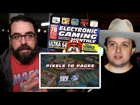 Pixels to Pages - The Story of Electronic Gaming Monthly | Red Cow Arcade