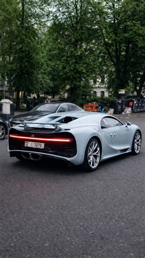 Dubai Bugatti seen cruising in London