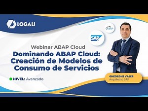 Webinar - Dominando ABAP Cloud: Creación de Modelos de Consumo de Servicios