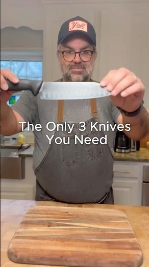 Knife Skills 101: The Only 3 Knives You Need