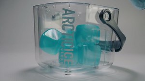 Circulating Cold Water Therapy Ice Machine Gen 2 by Arctic Ice Clear – for Knee, Elbow, Shoulder, Back Pain, Swelling, Sprains, Injuries (Arctic Ice Clear) (with Universal Pad)